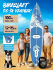  SUP board JS GQ-SW 3,35 м двухслойный с веслом и страховочным лишем / Сап доска  JS GQ-SW