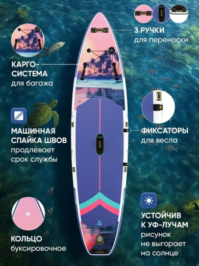 Сап борд Rave COAST 11'0 / SUP board для серфинга 335*83*15 см Rave Board