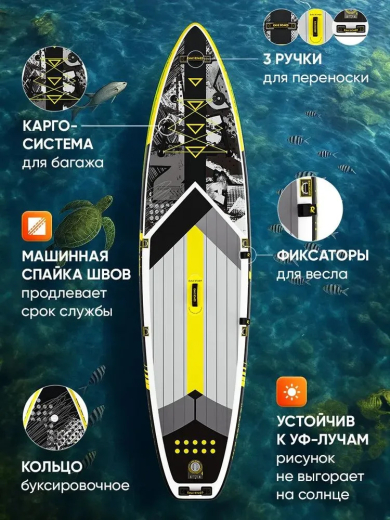 Сап борд Rave Splash 11'6 / SUP board для серфинга 350*83*15 см Rave Board