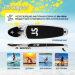  SUP board JS NINJA FUNWATER 3,35 м / Сап доска для серфинга 335*83*15 JS NINJA